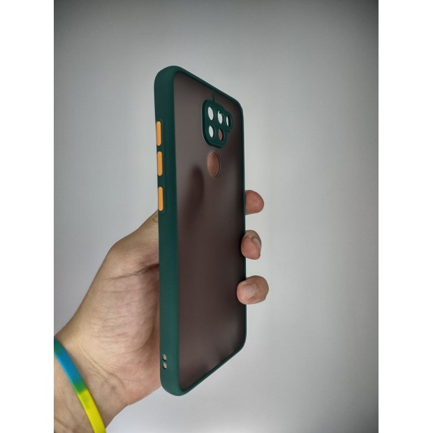 Case Totu Gingle Series Xiaomi Redmi Note 9  /  Redmi 10X (Dark Green)