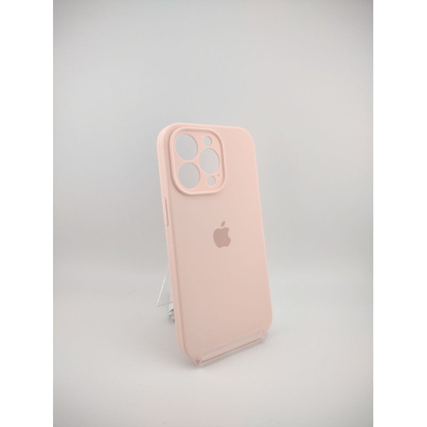 Силіконовий Чохол Original RoundCam для Apple iPhone 13 Pro (Chalk Pink)