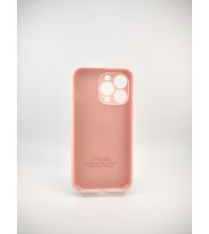 Силіконовий Чохол Original RoundCam для Apple iPhone 13 Pro (Chalk Pink)