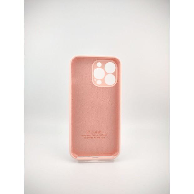 Силіконовий Чохол Original RoundCam для Apple iPhone 13 Pro (Chalk Pink)