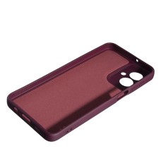 Силикон Original Motorola Moto G06 (ShutCam) (Бордовый)