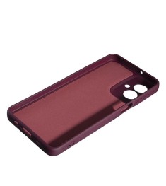 Силикон Original Motorola Moto G06 (ShutCam) (Бордовый)