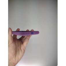 Оригінальний силіконовий чохол RoundCam для Apple iPhone X  /  XS (28) Brinjal.