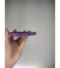 Оригінальний силіконовий чохол RoundCam для Apple iPhone X  /  XS (28) Brinjal.
