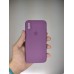 Силикон Original RoundCam Case Apple iPhone X / XS (28) Brinjal