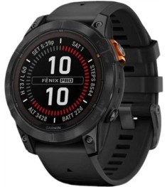 Смарт-часы Garmin Fenix 7 (Carbon Gray) + Black Band (Grade A+) Б/У O