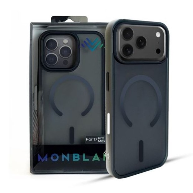 Накладка Monblan Magnetic Matte Magsafe Apple iPhone 17 Pro Max (Gray)
