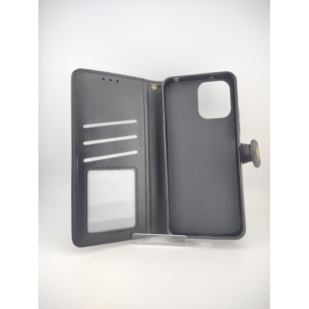 Чохол-книжка Leather Book Gallant для Xiaomi Redmi 12 (Чорний)