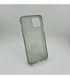 Силіконовий чохол 6D для Apple iPhone 12  /  12 Pro (Сірий)