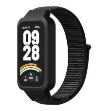 Ремінець Velcro Xiaomi Mi Band 9 Active (Чистий Чорний)
