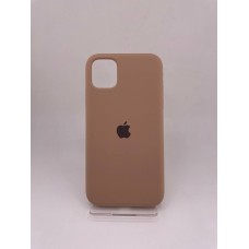 Силіконовий Original Round кейс для Apple iPhone 11 (65), бежевий