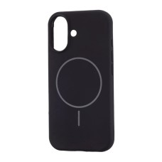 Силикон Original Round Case with MagSafe Apple iPhone 17 (07) Black Силикон Original Round Case with MagSafe Apple iPhone 17 (07) Black