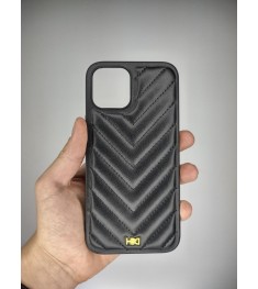 Силіконовий чохол HDD YSL для Apple iPhone 12 Pro Max (Чорний)