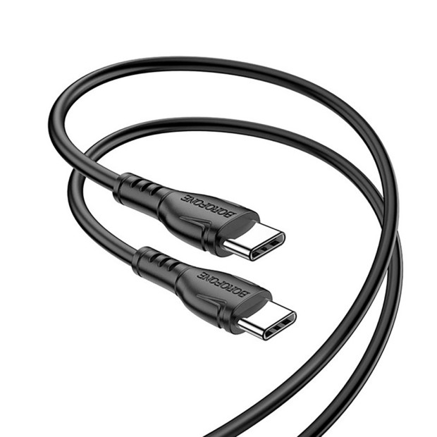 USB cable Borofone BX51 Triumph 60W (Type-C to Type-C) (Black)