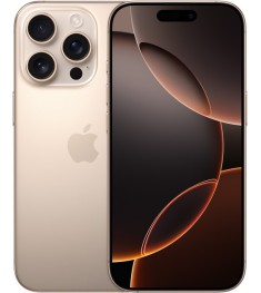 Мобільний телефон Apple iPhone 16 Pro Max 256Gb (E-Sim) (Desert Titanium) (Grade..