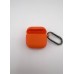 Чохол для навушників Full Silicone Case Apple AirPods 4 (18) Помаранчевий
