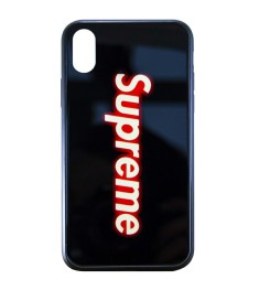 Накладка Luminous Glass Case Apple iPhone XR (Supreme)
