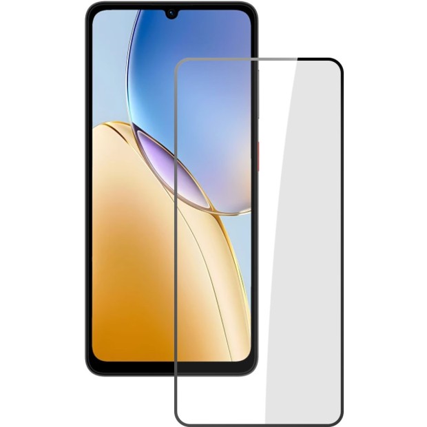 Захисне скло 5D Standard ZTE Blade A56 Чорне Захисне скло 5D Standard ZTE Blade A56 Чорне