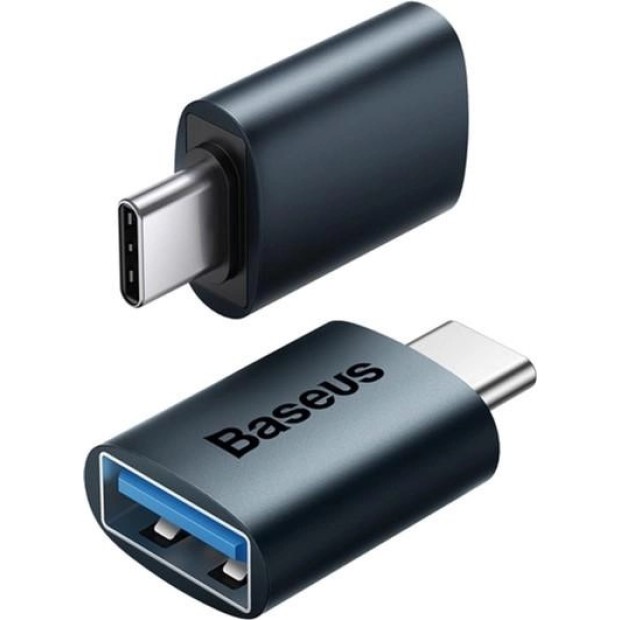 Переходник OTG Baseus Ingenuity Mini Type-C to USB 3.1 (Синий) ZJJQ000103 Переходник OTG Baseus Ingenuity Mini Type-C to USB 3.1 (Синий) ZJJQ000103