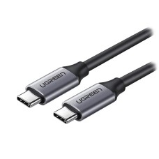 USB-кабель UGREEN US161 100W (1.5m) (Type-C to Type-C) (Gray) (50751)
