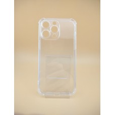 Силікон 6D Apple iPhone 14 Pro Max (ShutCam) (Прозорий)