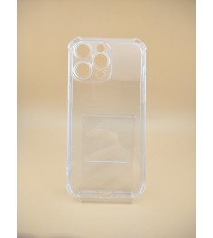 Силікон 6D Apple iPhone 14 Pro Max (ShutCam) (Прозорий)