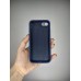 Силіконовий Чохол Оригінальний Квадратний RoundCam для Apple iPhone 7  /  8  /  SE (32) Глибокий Темно-синій