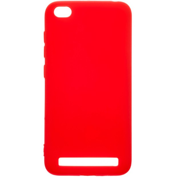 Силикон iNavi Color Xiaomi Redmi 5a (красный)
