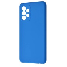 Силикон Original Samsung Galaxy A52 (ShutCam) (Кобальт)
