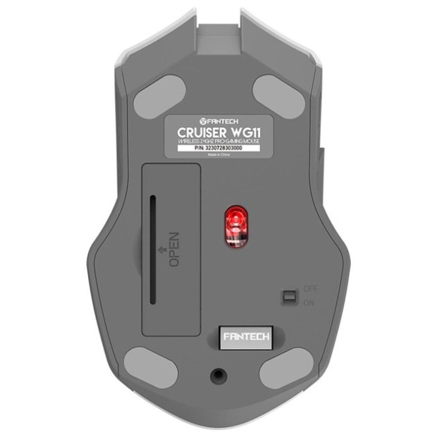 Мышь беспроводная игровая Fantech WG11 Cruiser Silent (Белый)