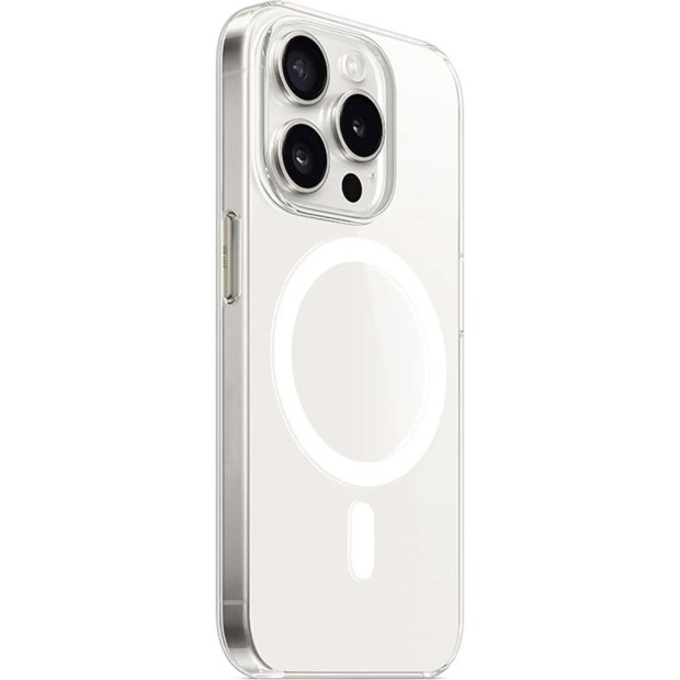 Чохол Blueo Crystal+ Drop Resistance MagSafe для Apple iPhone 15 Pro (прозорий)