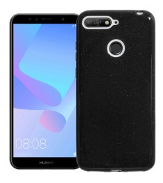 Силикон Glitter Huawei Y6 (2018) / Y6 Prime 2018 / Honor 7a Pro (Черный)