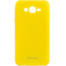 Силикон Molan Shining Samsung Galaxy J7 (2015) J700 (Жёлтый)