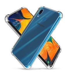 Силікон 6D Samsung Galaxy A20 (2019)  /  A30 (2019) (Прозорий)