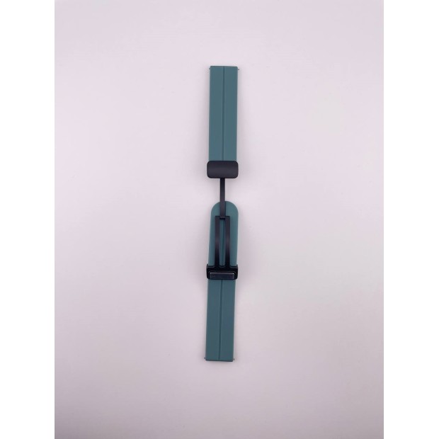 Ремешок для смарт-часов универсальный Magnetic Clip 20мм (Тёмно-зелёный) Ремешок для смарт-часов универсальный Magnetic Clip 20мм (Тёмно-зелёный)