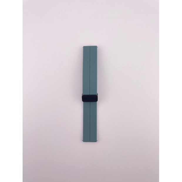 Ремешок для смарт-часов универсальный Magnetic Clip 20мм (Тёмно-зелёный) Ремешок для смарт-часов универсальный Magnetic Clip 20мм (Тёмно-зелёный)