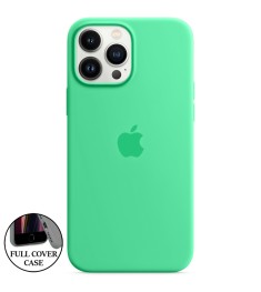 Силикон Original Round Case Apple iPhone 13 Pro Max (49) Aquamarine
