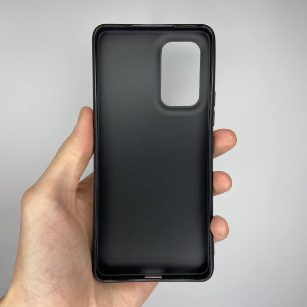 Силіконовий графітовий чохол для Samsung Galaxy A53 (чорний)