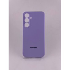Чехол Silicone Case with MagSafe Samsung Galaxy S24 Plus/ S25 Plus (Фиалковый)