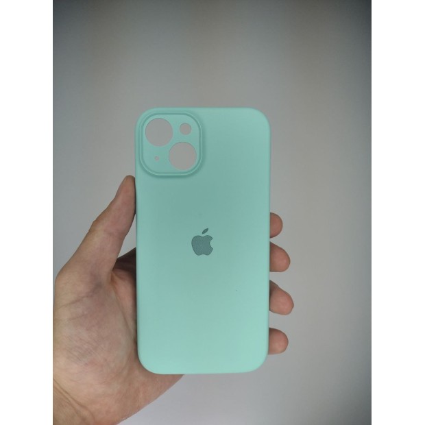Силіконовий чохол Original RoundCam для Apple iPhone 14 (23) Sea Blue