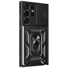 Бронь-чехол Ring Serge Armor Case Samsung Galaxy S25 Ultra (ShutCam) (Чёрный)