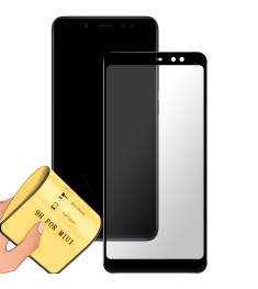 Захисне скло 5D Matte Ceramic для Xiaomi Redmi Note 5  /  Note 5 Pro Чорне