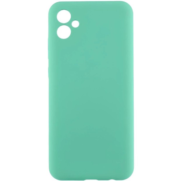 Силікон Original Premium Samsung Galaxy A06 (ShutCam) (Небесна Бірюза)