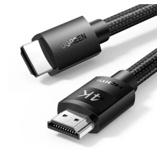 Кабель UGREEN HD119 HDMI - HDMI 4K Braid (10m) (Чорний) (40104)