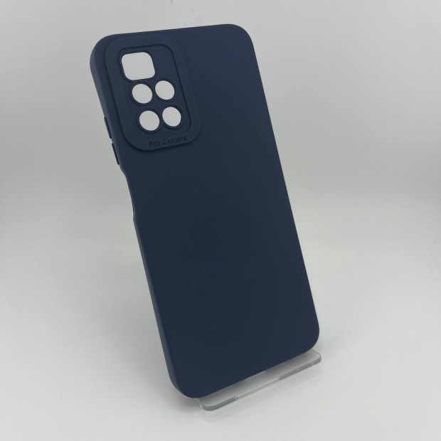 Силіконовий чохол Original Xiaomi Redmi 10 (ShutCam) (Темно-синій)