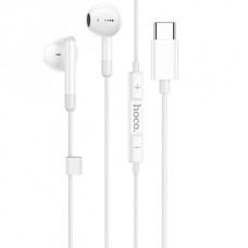 Проводные наушники-гарнитура вкладыши Hoco M93 (Type-C) (Белый)