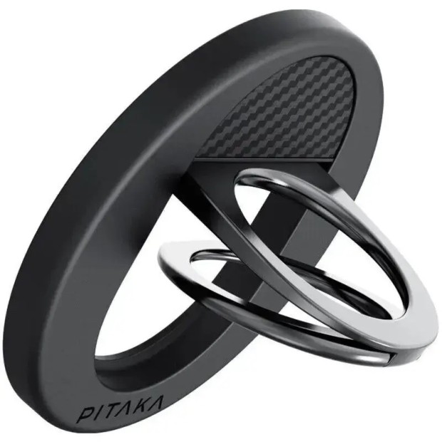 Кільце-тримач Pitaka MagEZ Grip 3 Twill 600D (Чорний / Сірий)
