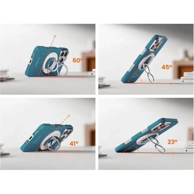 Кільце-тримач Pitaka MagEZ Grip 3 Twill 600D (Чорний / Сірий)