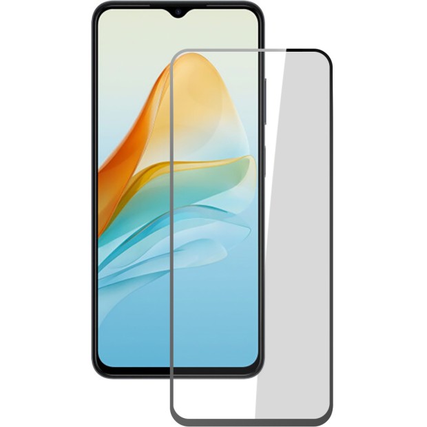 Захисне скло 5D Standard ZTE Blade V40 Design Чорне