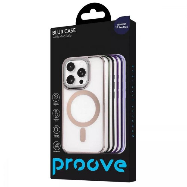 Чохол Proove Blur Case MagSafe для Apple iPhone 14 Pro Max (Чорний)